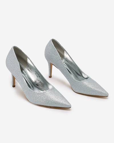 Royalfashion Damen Stiletto Pumps mit Glitzer Matomliso