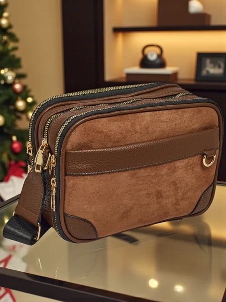 Kleine Damenhandtasche aus Öko-Leder Merlina