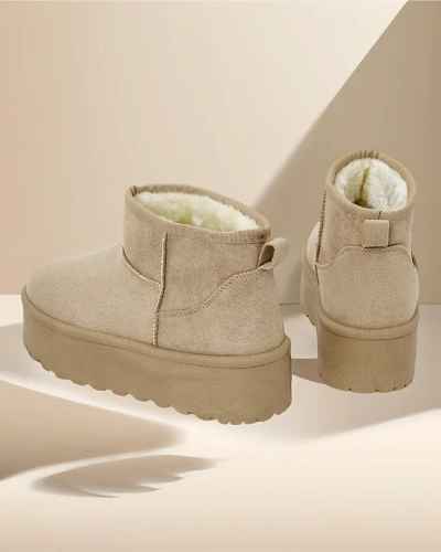 Royalfashion Kurze Schneestiefel für Frauen Alalla