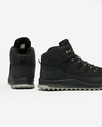 Royalfashion Herren Trapper in schwarz Jekouia