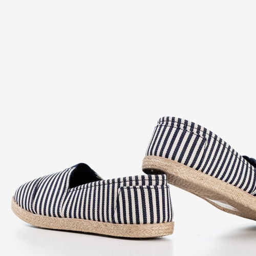 Темно-сині еспадрільї в темно-синьому кольорі - Взуття