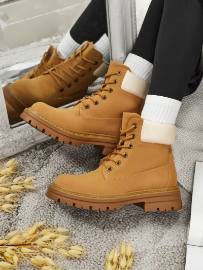 Damen Trapper Stiefeletten Avienne