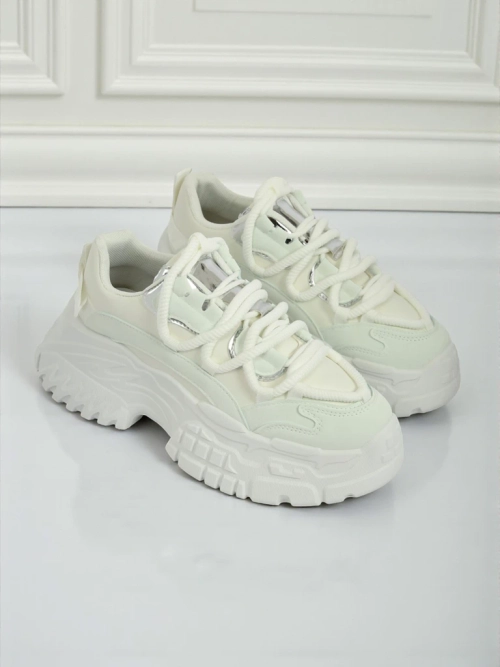 Жіночі снікерси Artemisia Bianca на платформі з екологічної шкіри 6,5 см