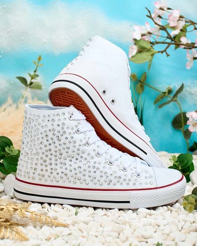 Royalfashion Жіночі кеди з паєтками Shis