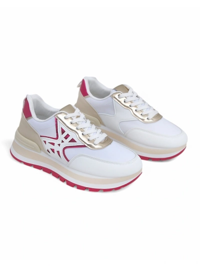 Royalfashion Damensneaker mit Glitzer Senues