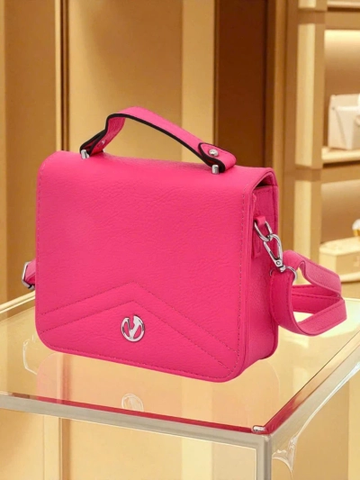 Royalfashion Kleine Damenhandtasche aus Ökoleder Vintage Moderno