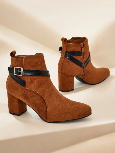 Royalfashion Damen Plateau-Stiefeletten Eloron