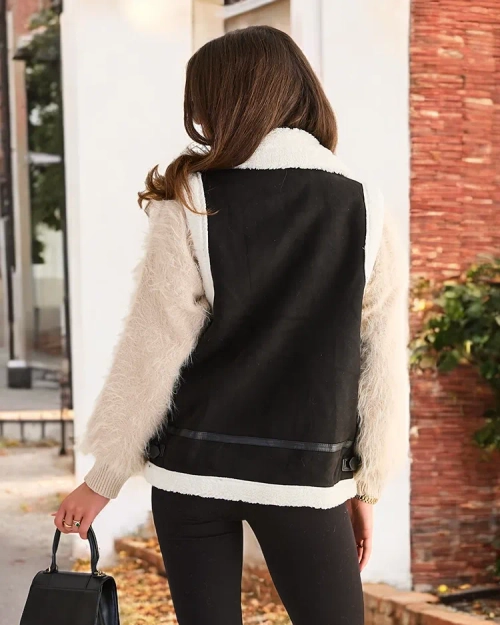 Жіночий жилет Royalfashion з хутром