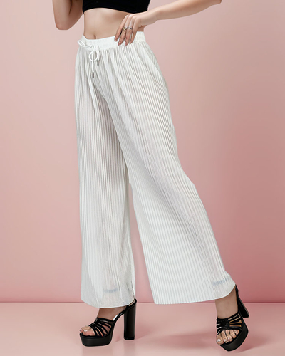 Royalfashion Weite Plissee-Hose