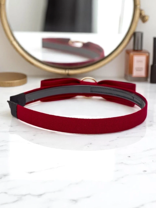 Royalfashion Обруч для волосся з бантом і брошкою-бантом