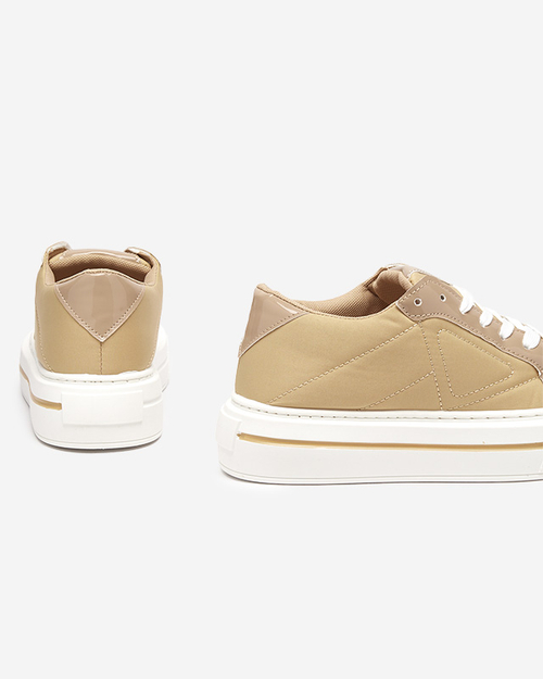 Жіночі кросівки кольору хакі Smaqo