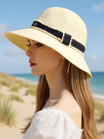 Royalfashion Damen Strohhut Sunny Meadow