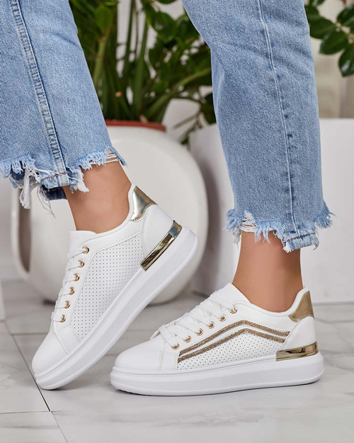 Royalfashion Жіночі ажурні спортивні кросівки Ruxan