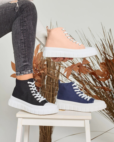 Royalfashion Powder Women's High Sneakers Ates Sneakers