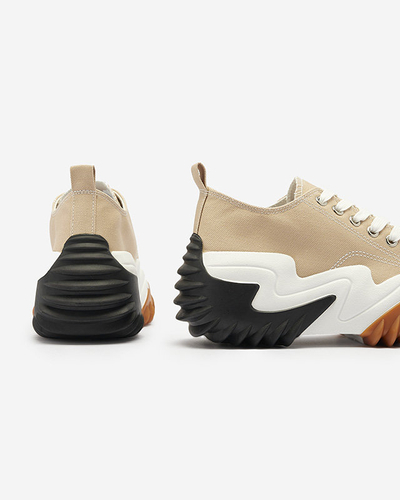 Sportschuhe a'la sneakers in beige Ascota- Footwear