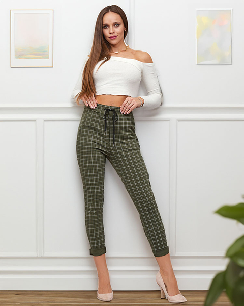 Royalfashion Karo-Hose für Damen