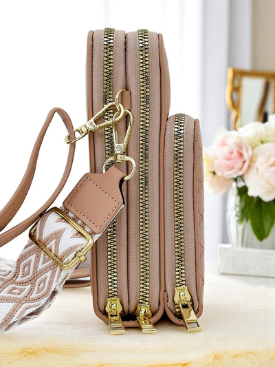 Royalfashion Multifunktionale Handtasche-Geldbörse mit Riemen Suite Mood