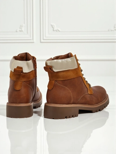 Damen Trapper Stiefeletten Maestroe