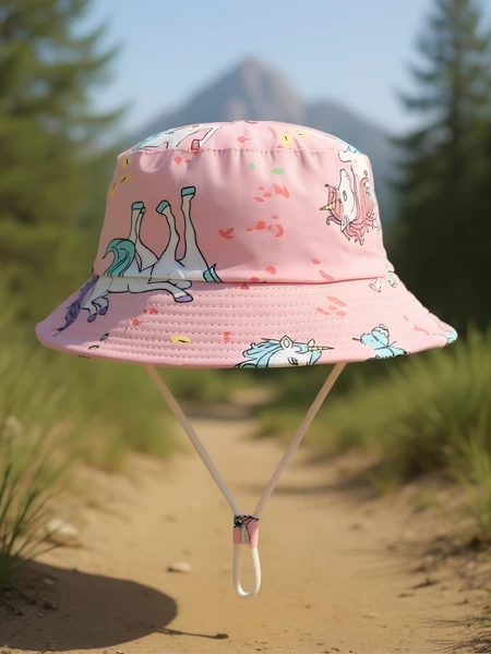 Royalfashion Kinder-Bucket Hat Happy Patches