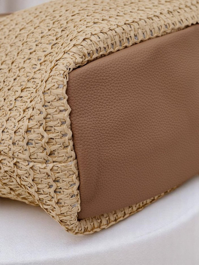 Royalfashion Große Strohtasche Damen Casa Sol