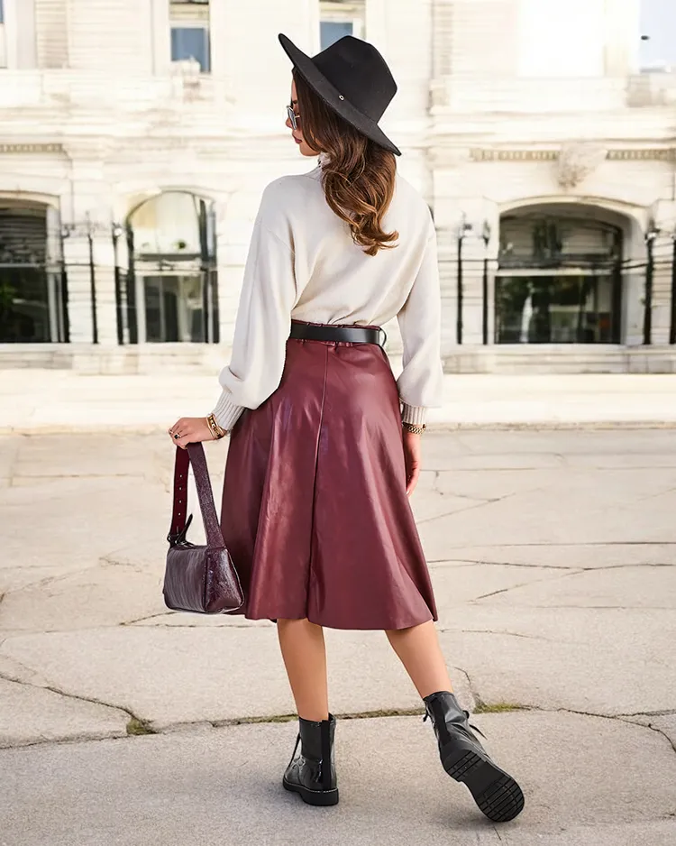 Royalfashion Damen-Midirock