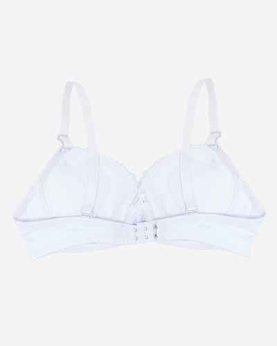 Weißer Push-up-BH für Damen - Unterwäsche