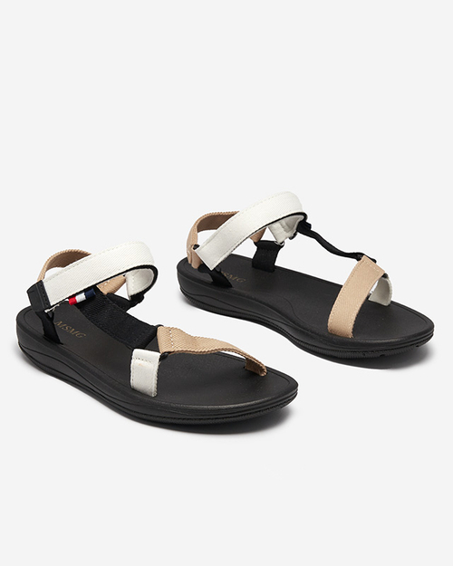 Білі жіночі босоніжки Ojo