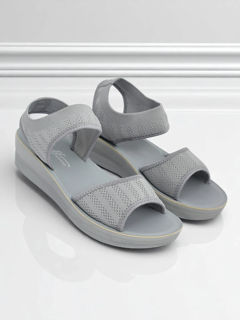 Royalfashion Damensandalen mit dickerer Sohle Viva Flex II