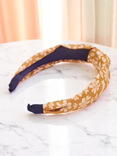 Royalfashion Haarband mit geflochtenem Blumenmuster Florinda