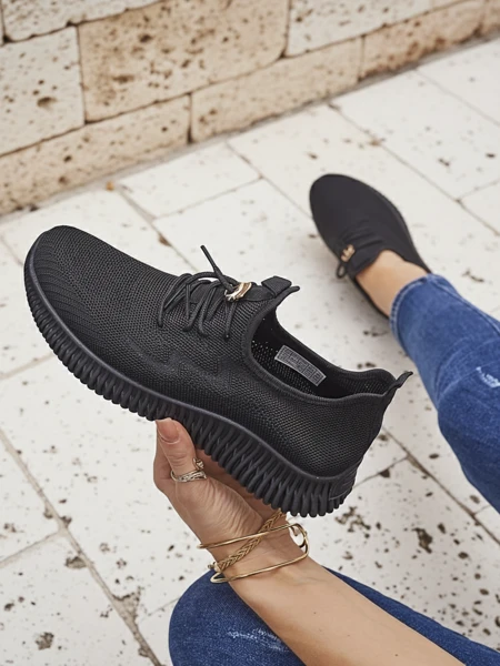 Royalfashion Жіночі спортивні туфлі без шнурівки з тканини Royaletta