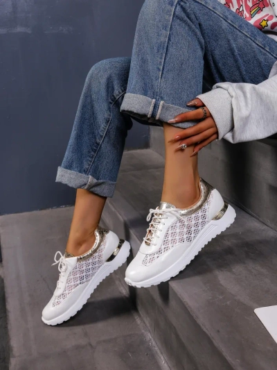 Royalfashion Perforierte Damensneaker Ellos