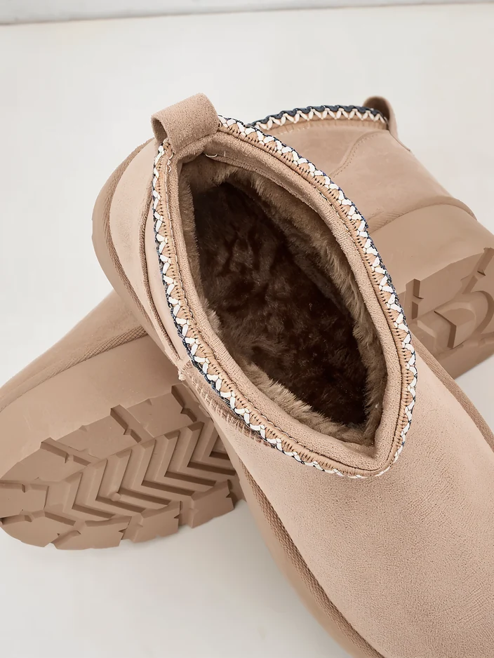 Royalfashion Damen Kurzstiefel a'la Schneestiefel Xoalla