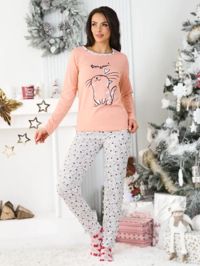 Royalfashion Damenpyjama mit Druck