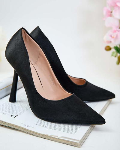 Royalfashion Damen a'la satin Setraes Pumps