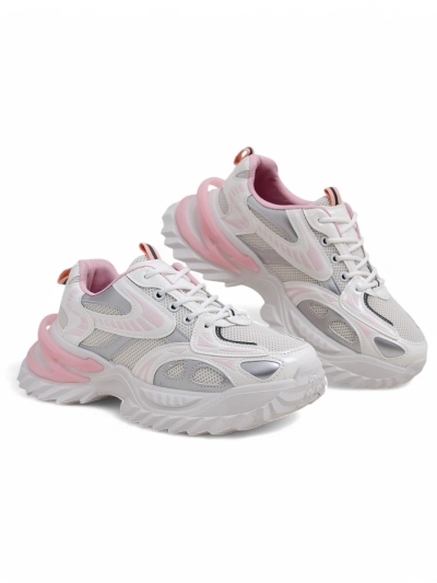 Royalfashion Damen Patentsneaker Leysi