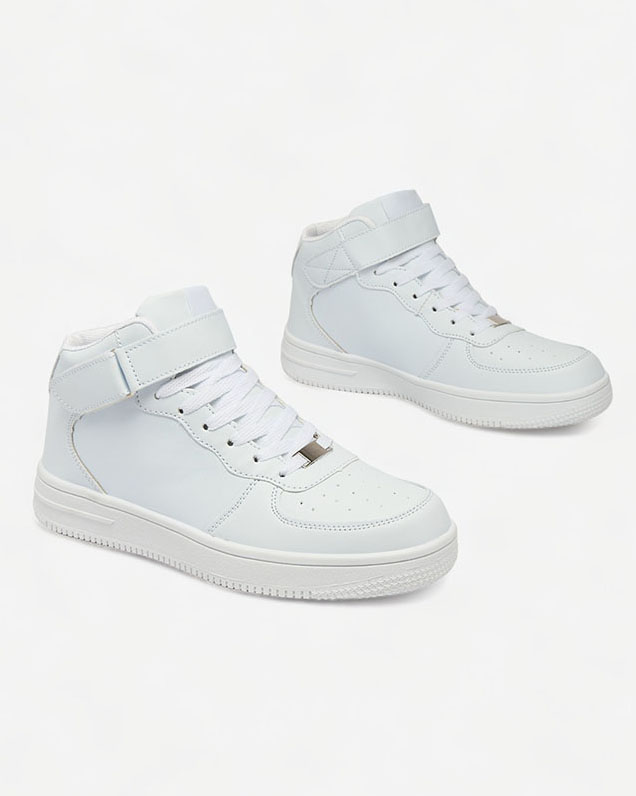 Royalfashion Damen sportliche Sneaker in weiß Futtes