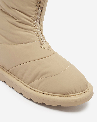 Damenstiefel Elysium in hellem Braun für den Winter