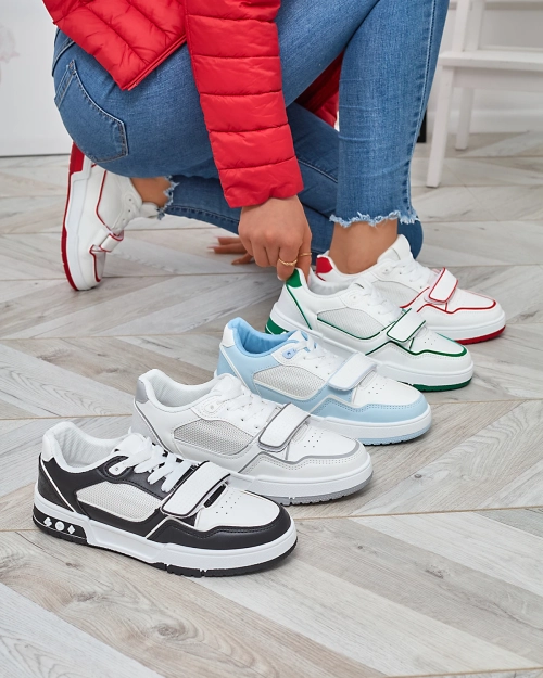 Жіночі спортивні кросівки біло-зеленого кольору Xirrat- Footwear