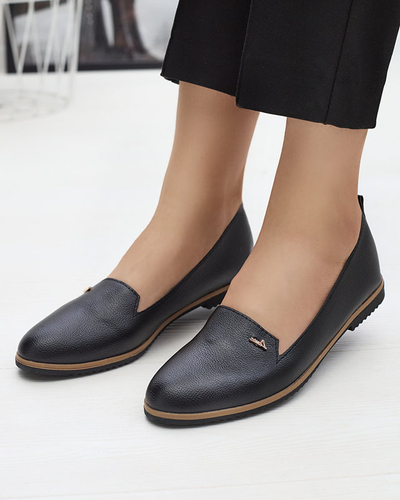 Чорні жіночі мокасини Riorica- Footwear