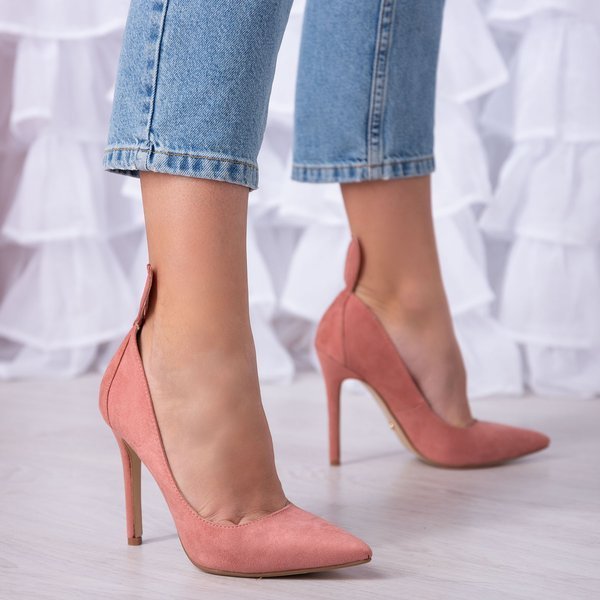 Rosa Pumps auf hohem Absatz mit Ohren Felisiti - Footwear