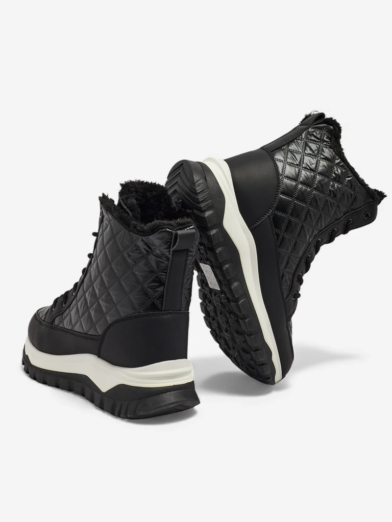 Gesteppte Damenstiefel im Schneestiefel-Stil Rimea