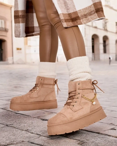 Royalfashion Damen Schnürstiefel Woruces