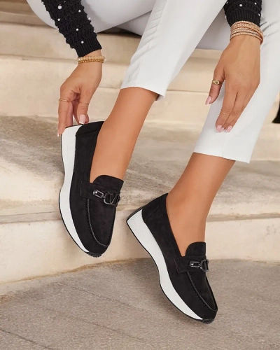 Royalfashion Elegante Damen Mokassins Zoli