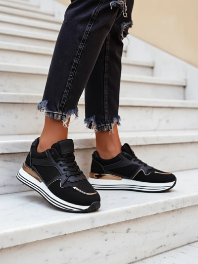 Royalfashion Damen Plattform Sportsneaker Erixo