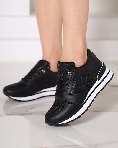 Schwarze Damen Sportschuhe Uzzuci- Schuhe