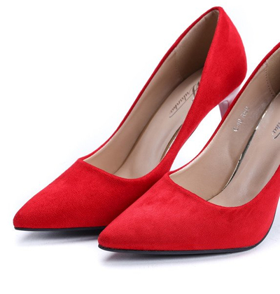 Rote Stiletto-Pumps Loretta - Schuhe
