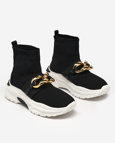 High Deveris Schwarze Sneaker für Damen - Schuhe