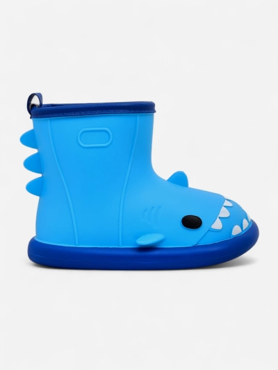 Royalfashion Kinder Gummistiefel Hai Hai