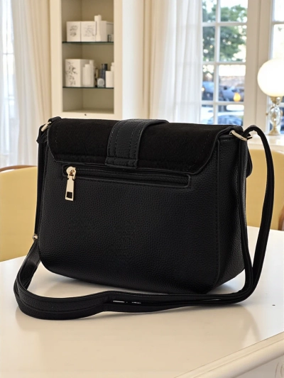 Kleine Damenhandtasche aus Öko-Leder Karelia