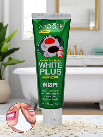 Aufhellende und fleckenentfernende Zahnpasta